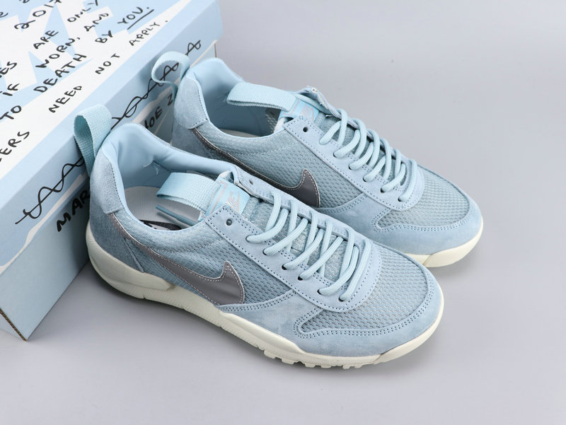 Women Nike City LOOP NASA Baby Blue Grey White Shoes - Click Image to Close